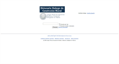 Desktop Screenshot of dicionarionavalgalego.ingenierosnavales.com