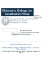 Mobile Screenshot of dicionarionavalgalego.ingenierosnavales.com